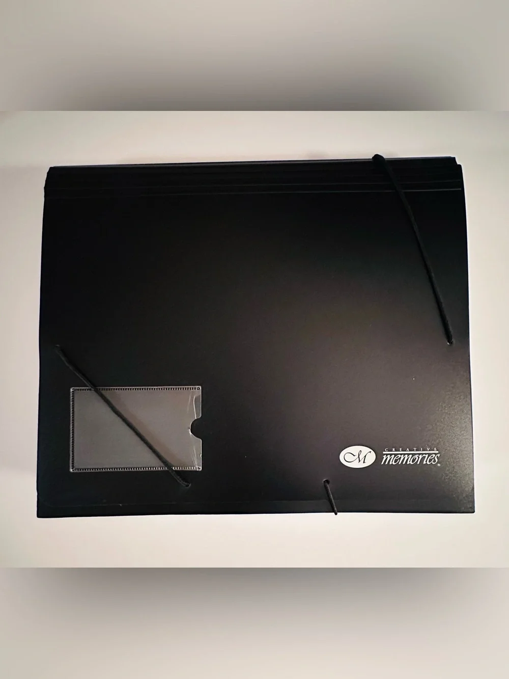 USED Creative Memories Black File Mate Portable Organizer - Excellent Condition